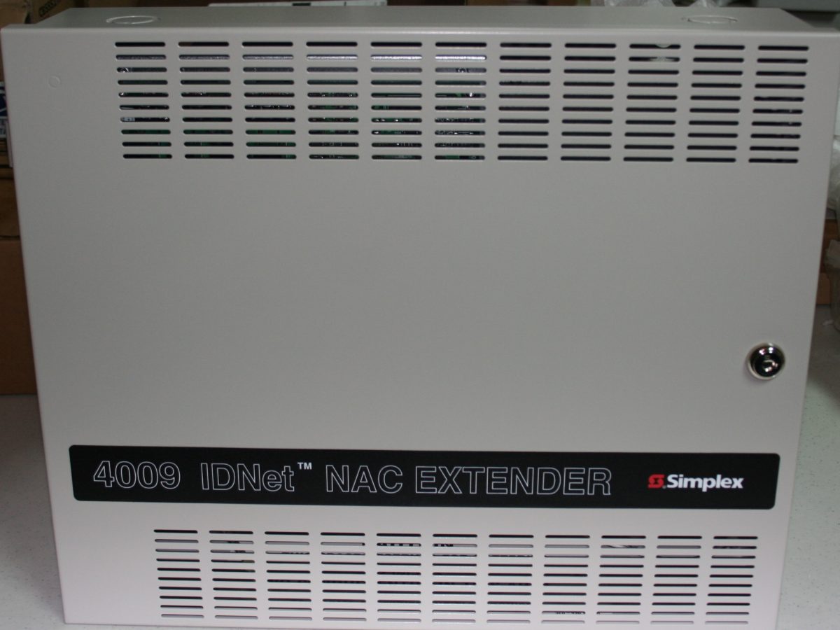 Simplex 4009 IDNET NAC Extender Fire Alarm Panel Control Communications 565-771 for sale online 