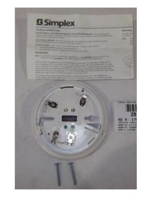 Simplex LED Alarm Sensor Base 4098-9789