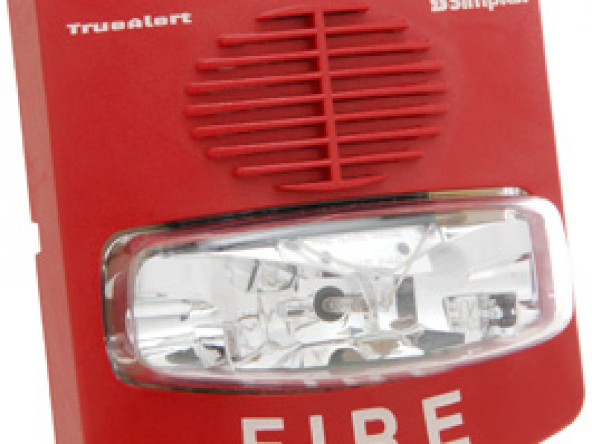 Simplex (49CMTV-WRF) Multi-Tone Multi-Candela Horn Strobe - Red 07431403