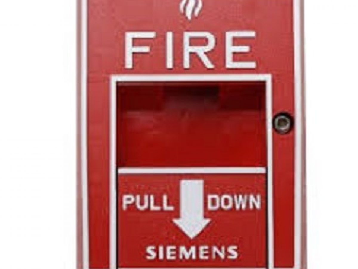 Faraday Siemens 8700-S Fire Alarm Single-action Addressable Pull Station 
