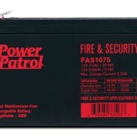 Simplex (2081-9296) 12v 55ah Fire Alarm Battery Replacement, 112-136