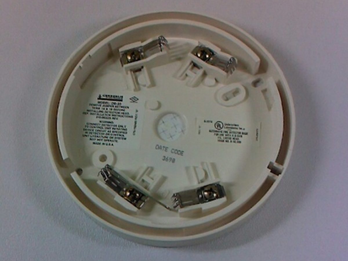 Audible Fire Detector Mounting Base 500-033210 Siemens ADBH-11 