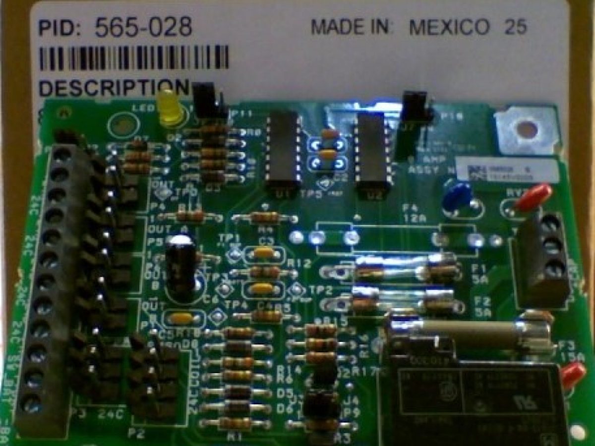 562-905 with Transformer 635-925 Simplex 4100 25 Watt Amplifier Board Assy No 