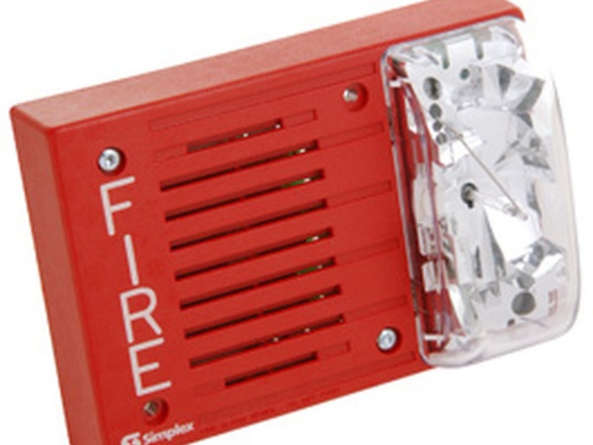 Simplex (4903-9254) Red Mount 110CD Horn Strobe 0626862