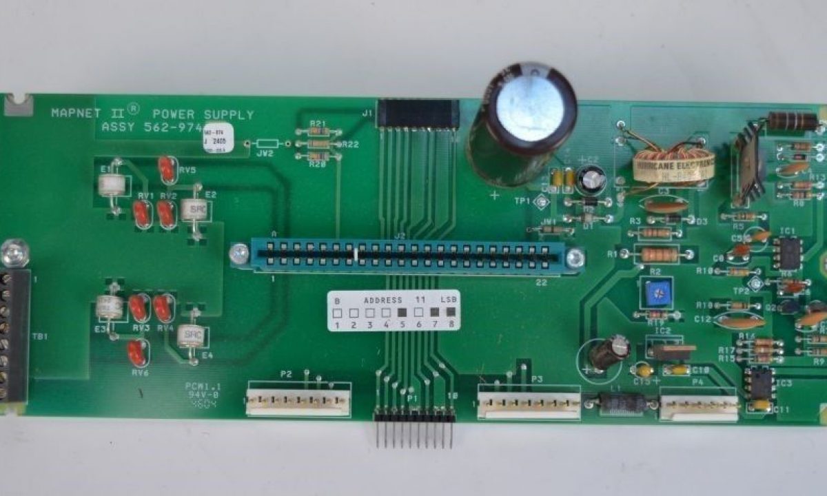 Simplex 562-974 Rev G Fire Alarm Mapnet II Power Supply Module 
