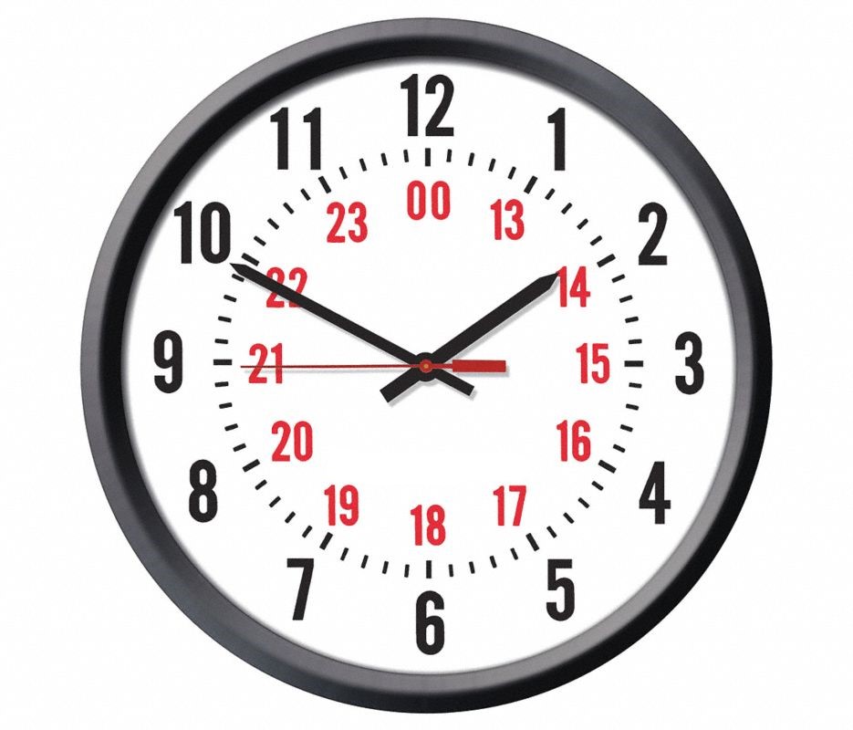 Simplex (6310-9227) 12″ Round Replacement Synchronized Clock