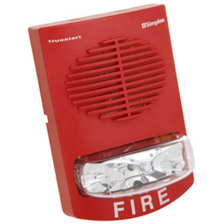 Simplex (49069151) Red MultiCandela Speaker Strobe 0743258