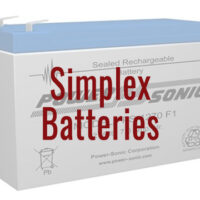 Simplex Fire Alarm Battery Replacement & Cabinets