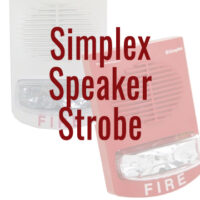 Simplex Fire Alarm Speaker Strobe