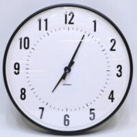 SIMPLEX (6310-9122A) 12″Round 3510 Hz 3Prong Clock