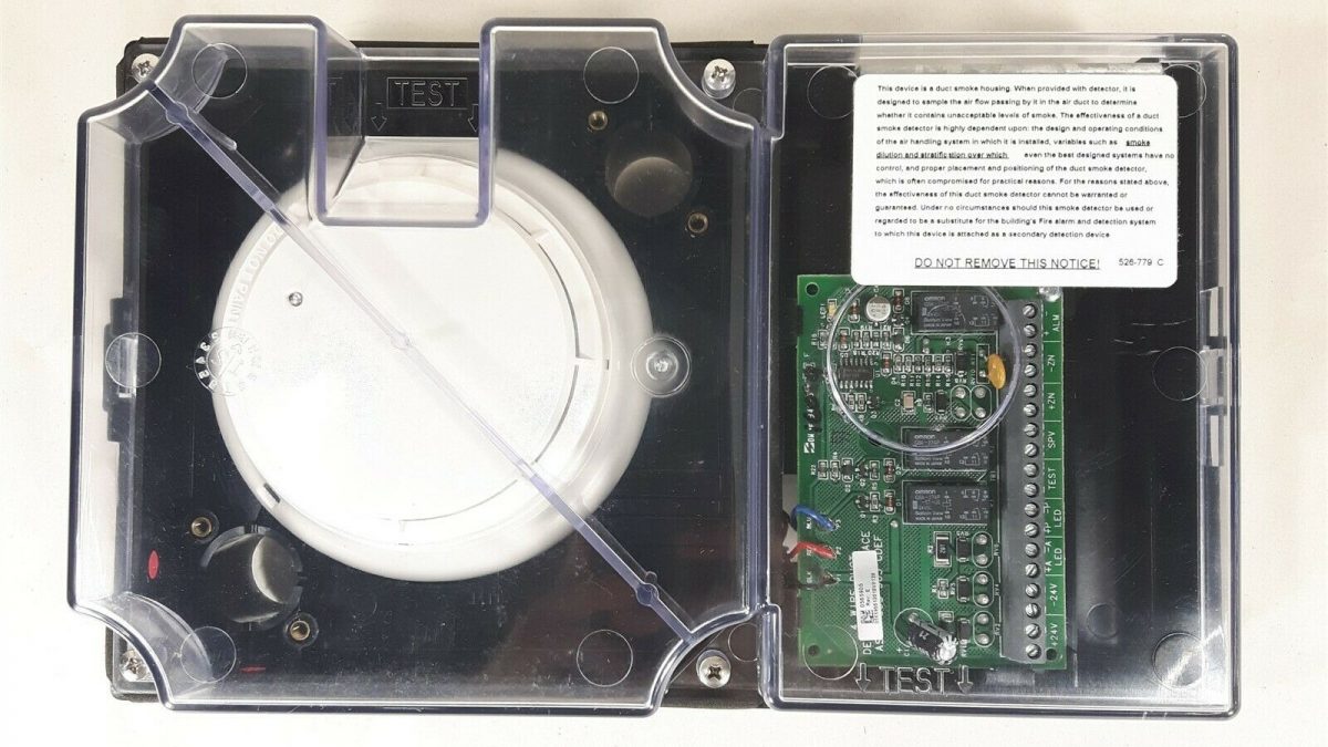 SIMPLEX 2098-9648 FIRE ALARM DUCT SMOKE DETECTOR 