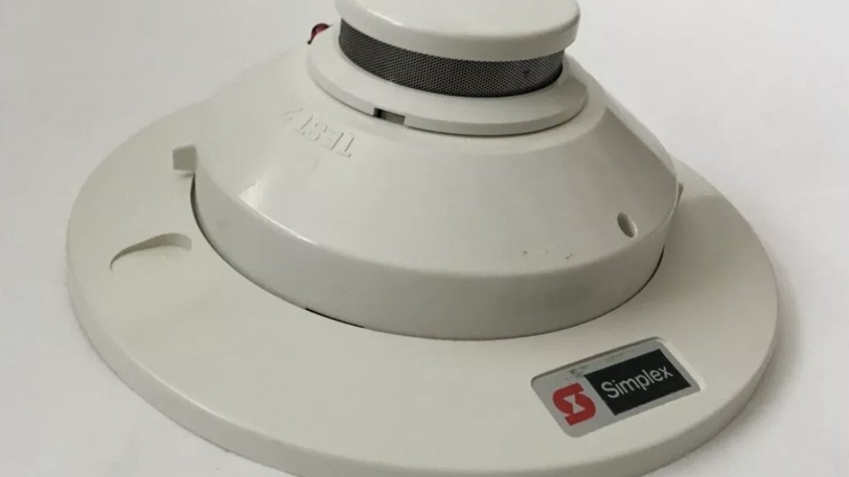 simplex smoke detector 2098-9652 & 2098-9201 