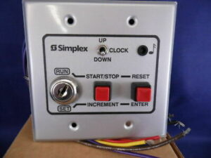 Simplex (6303-9202) Digital Clock / Timer Control Station