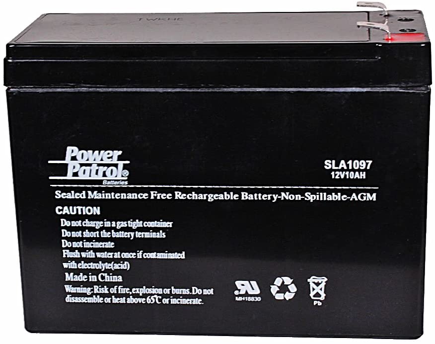 Simplex (2081-9274) 12v 10ah Fire Alarm Battery Replacement, 112-133