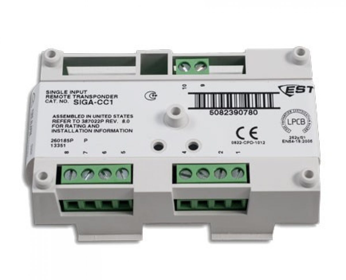 NIB EDWARDS EST SIGA-CR CONTROL RELAY MODULE RATED AT 2 AMPS 24VDC 3 AVAILABLE 