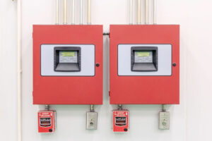 Commercial Fire Alarm System Panel