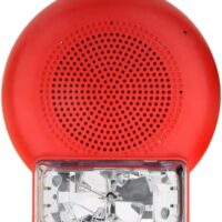 Simplex (49SVC-CRALT-O) Sv cover, ceiling red alert wp