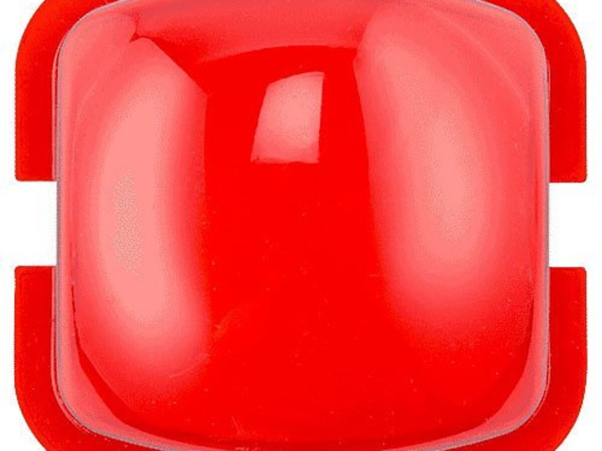 System Sensor (LENS-R) Wall strobe lens attachment, red - Life