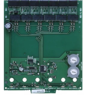 Notifier relay control module