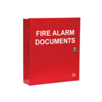 SPACE AGE (SSU00672) FDB FIRE ALARM DOCUMENTS BOX RED