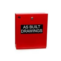 SPACE AGE (SSU00674) DBX/AA AS BUILT DRAWING CAB RED 12 1/4"W