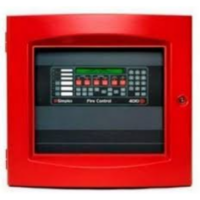 SIMPLEX (4010-9403) 4010ES FLAP 120V RED W/LED
