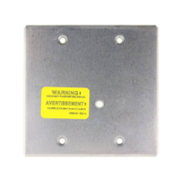 SIMPLEX (4090-9802) COVER, ZAM, 4", SURFACE
