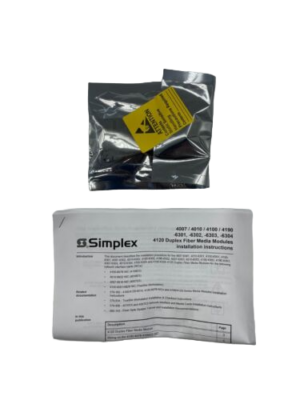 SIMPLEX (4100-6302) 4120 SM-R DUPLEX FIBER MEDIA