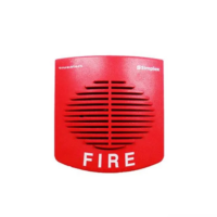 SIMPLEX (4901-9820) RED WALL, HORN 24VDC, TRUEALERT