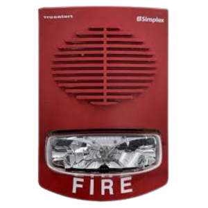 SIMPLEX (4906-9251) M/C TRUEALERT S/V WALL MT, RED