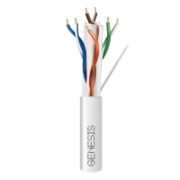 GENESIS (50921101) 23/4PR CAT 6 PLUS; CATEGORY 6, RISER; WH