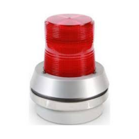 EDWARDS (51R-G5-20W) 51 Series flashing light with base mount