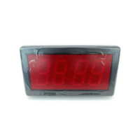 SIMPLEX (6334-9125) 2.5" RED LED CLK 120 VAC