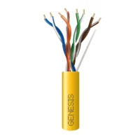 GENESIS (63601102) 23/4PR CAT 6; CATEGORY 6, RISER; YELLOW;