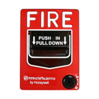 FIRE-LITE (BG-12L) DUAL ACTION  STATION, RED, TERMINAL BLOC