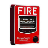 FIRE-LITE (BG-12LO) DUAL ACTION, RED, TERMINAL BLOCK, KEY LO