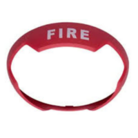 SYSTEM SENSOR (BZRC-F) Ceiling Strb Red Bezel Kit with FIRE