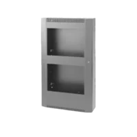 SIEMENS (CAB2-BB) Medium Size (2 Row) Encl Backbox-Blk Fie