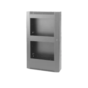SIEMENS (CAB2-BB) Medium Size (2 Row) Encl Backbox-Blk Fie