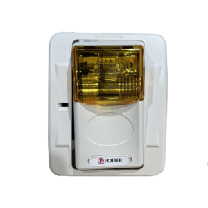 POTTER (CS-24WAW) (4890101) Wall Selectable Amber Strobe,