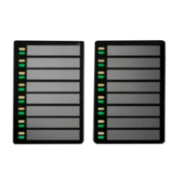 KIDDE (D16L-VS) 16 Zone LED annunciator, 2 led's per zon