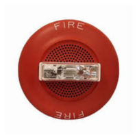 WHEELOCK (E60-24MCC-FR) 2W SPKR STR,RND,CEIL,24VDC,15/30/75/95CD