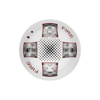 KIDDE COMMERCIAL (EGCSVHWF) Ceiling Speaker/Strobe, 135-185cd, White