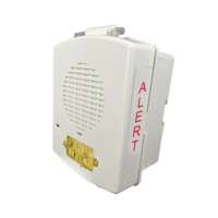 WHEELOCK (EL4XMTSTA-ALW) ELUXA 4X  -  MULTITONE STROBE, AMBER LEN