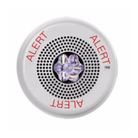 WHEELOCK (ELSPSTWC-AL) ELUXA,LED  HF SPKR STRB,WHT,CEILING, 24V