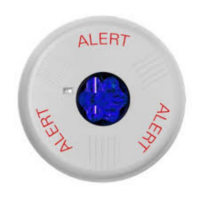 WHEELOCK (ELSTWC-NB) ELUXA, LED STR, WHT, CEILING, 24V, 5/12/