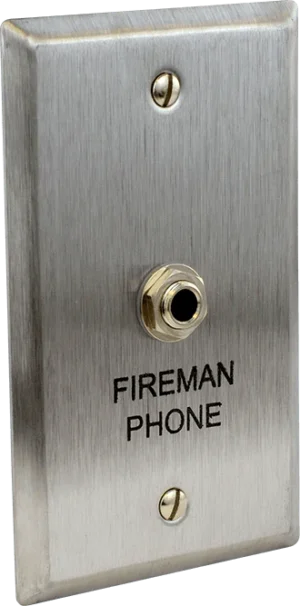 POTTER (FFT-FJ) FIRE FIGHTER PHONE JACK