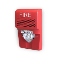 EDWARDS (G1AVRN) Compact Wall Horn/Strobe, 15-75cd, Red,