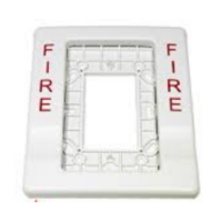 EDWARDS (G1T-FIRE) Genesis 1-gang to 4 inch Trim, White, wi