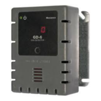 MACURCO (GD-6) Gray Housing-Combustible Fixed Gas Detec